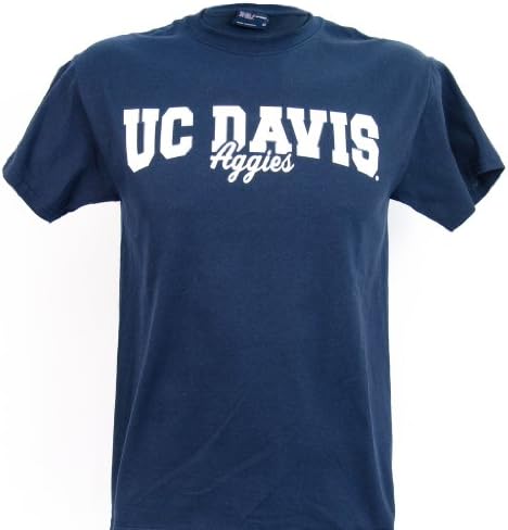 UC Davis Men's Navy Classic Tee NCAA Licensed - Large