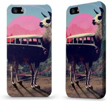 iPhone 5 Case with "Llama" Design by Ali Gulec