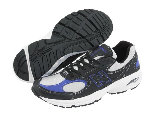 New Balance M498BP Black/Blue Men's Running Shoe (11)