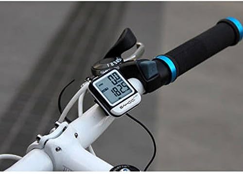 Multifunction Waterproof Lcd Backlight Mountain Road Mtb Bike Bicycle Computer Odometer Speedometer - Black