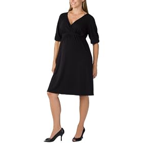 Liz Lange® for Target® V-Neck Dress - Ebony