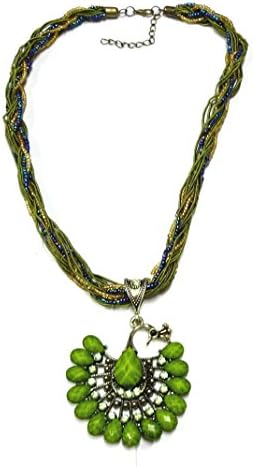 Aimod®-pretty Bohemia Magic Peacock Pendant (green)