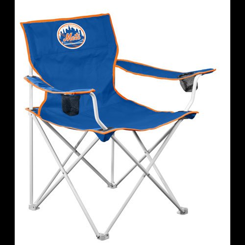 Logo Chairs 519-12 York Mets Deluxe Outdoor Folding Chair