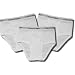 Calvin Klein Boy's Classic White Briefs 3-pack