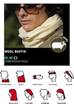 Buff Multifunktionstuch Wool, cedar, 33017