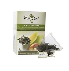 Mighty Leaf Tea, White Orchard, 15-Count Whole Leaf Pouches 1.32 Oz. (Pack of 3)