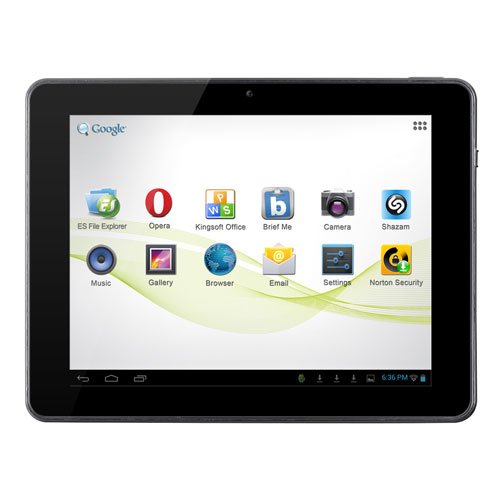 Memup SlidePad NG9716DC Tablette 9,7'' (24,63 cm) DualCore ARM A9 1,5 Ghz 16 Go Android 4.0 Wifi Bluetooth Gris Titanium