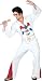 Elvis Presley White Jumpsuit Mens Costume