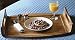 Lipper International 1164 Acacia Collection Oversized Reversible Wood Serving Tray