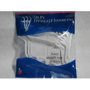 Click here to buy 4 packs of 50 pc Dental Flossers Tooth Oral Floss New !.