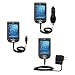 Deluxe Kit for the HP iPaq 111 includes a USB cable with Car and Wall Charger - Gomadic Brand w/ TipExchange Technology