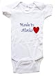 MADE IN ALASKA - ALASKA BABY - State-series - White, Blue or Pink Onesie / Baby T-shirt