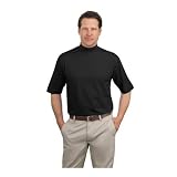 Sport-Tek - Pima-Tek; Short Sleeve Mock.