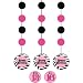 Super Stylish 13th or 16th Birthday Hanging Danglers 3 Per Pack
