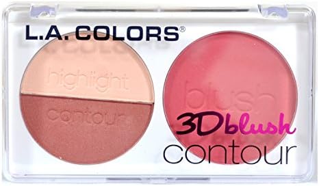 L.A.Colors 3D Blush Contour Hottie 3Pcs