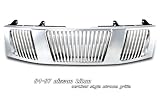 04-07 Nissan Titan Vertical Style Grill Shell Chrome