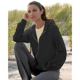 Buy American Apparel Unisex Flex Fleece Hoodie - Black by A&E Designs