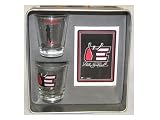 Nascar Dale Earnhardt Shot Glasses & Cards