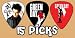 Green Day 15 Single Sided Guitar Picks