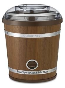 Cuisinart ICE-35 2-Quart Wooden Ice Cream Maker