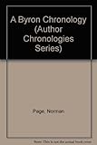 A Byron chronology