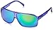 Dot Dash Cannonball Oval Sunglasses,Purple Translucent,62 mm