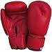 PU Kick Boxing Gloves Professional Martial Arts Sparring bag Gloves Red 10oz