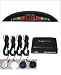 White Rear Car Parking Reversing Buzzer & LED Sensors 4 safe sensor
