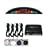 Silver Rear Car Parking Reversing Buzzer & LED Sensors 4 safe sensor