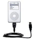 Classic Straight USB Cable for the Apple iPod Photo (40GB) with Power Hot Sync and Charge capabilities - Gomadic Brand w/ TipExchange Technology