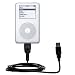 Classic Straight USB Cable for the Apple iPod Photo (40GB) with Power Hot Sync and Charge capabilities - Gomadic Brand w/ TipExchange Technology