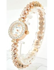 Royal Crown Silver S5266 Womens Ladies watch Stainless Steel Watches for Woman S5266-RG Stainless Steel Watches for Woman