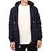 Maxxsel Mens Sherpa Heavy Polar Fleece Lined Zip Up Hoodie Jacket