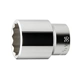 FLAG(フラッグ) 3/4"(19.0mm) スタンダードソケット 36mm 永久保証 STRAIGHT/10-2365