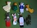 Hand Made Wool Finger Puppets, FREE SHIPPING!