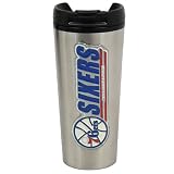 NBA Philadelphia 76ers 16oz. Slim Travel Tumbler