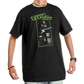 ELVIS COSTELLO - Checkers - Black T-shirt