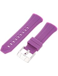 TechnoMarine S1450520L Cruise Long Size Purple Silicone Strap Cruise 45mm Watch Strap