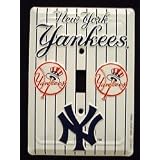 NEWYORKYANKEESMETALLIGHTSWITCHPLATECOVER