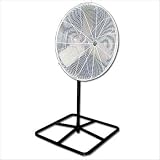 Schaefer 36PF-OSC 36 Heavy Duty Pedestal Oscillating Fan with Square Pedestal