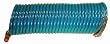 Coilhose Pneumatics S14-12B 28481 1/4"ID x 12' Stowaway Hose With 2 Swivel FittingS