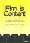 Film Is Content: A Study Guide for the Advanced Esl Classroom