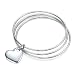 TIFFANY＆Co. ティファニー ブレスレット 2 ハート トリプル バングル 並行輸入品