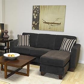 Maggie Fabric Sofa with Chaise