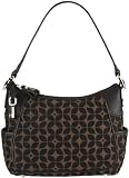 Fossil Handbag - Claudia Signature Hobo (Color: Black/brown)