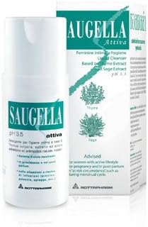 Saugella Attiva PH 3.5 Soft Gel hunting action at critical pH 3.5. 100 ml
