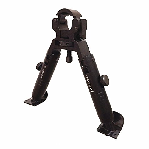 Tactical Bipod Sale,Swingga 6" Tactical Bipod [Dragon Claw Clamp-on Barrel] [Best Hunting Bipod] For Shooting Airsoft Rifle Gun Sniper, Steel Stand