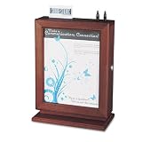 Customizable Wood Suggestion Box