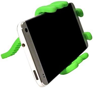 Mr Mobie Grips Auto Vent Clip Phone Holder - Multi Functional Use - 360° Rotation - Secure Hold - Auto -Home - Office - Green