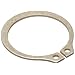 Zinc Plated Steel External Retaining Ring, 1" Shaft OD x 0.042" Thick x 1.44" OD (Pack of 100)